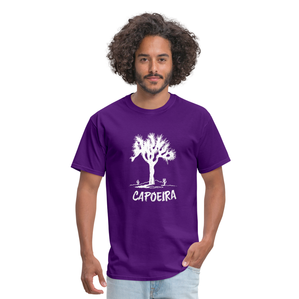 Capoeira in the Desert Unisex Classic T-Shirt - purple