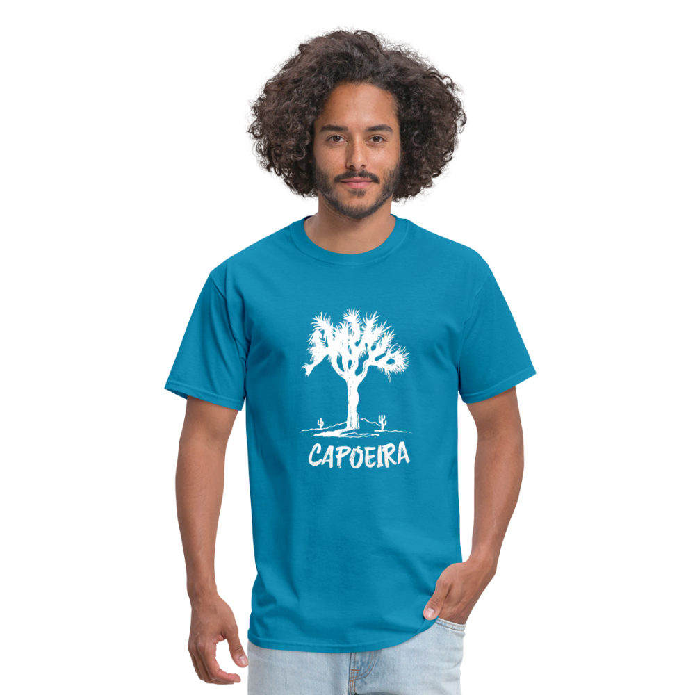 Capoeira in the Desert Unisex Classic T-Shirt - turquoise
