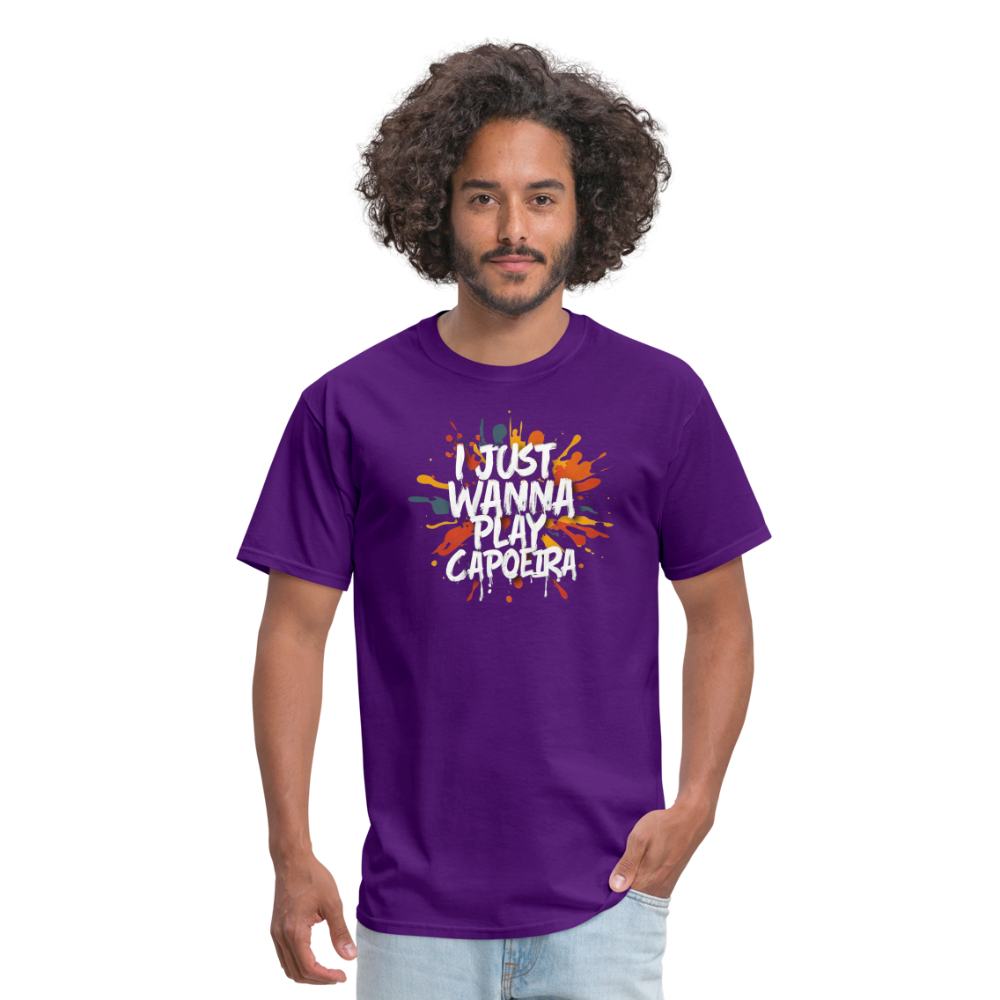 Capoeira Play Unisex Classic T-Shirt - purple