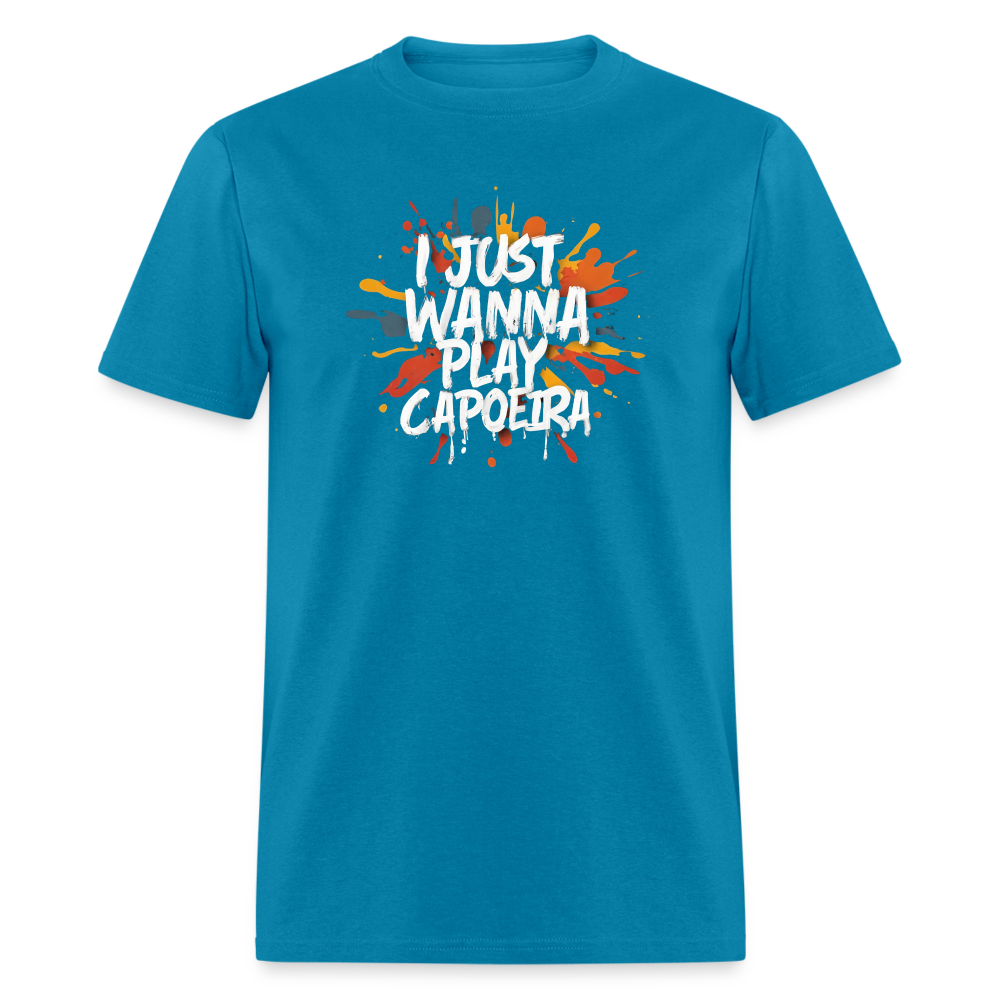Capoeira Play Unisex Classic T-Shirt - turquoise
