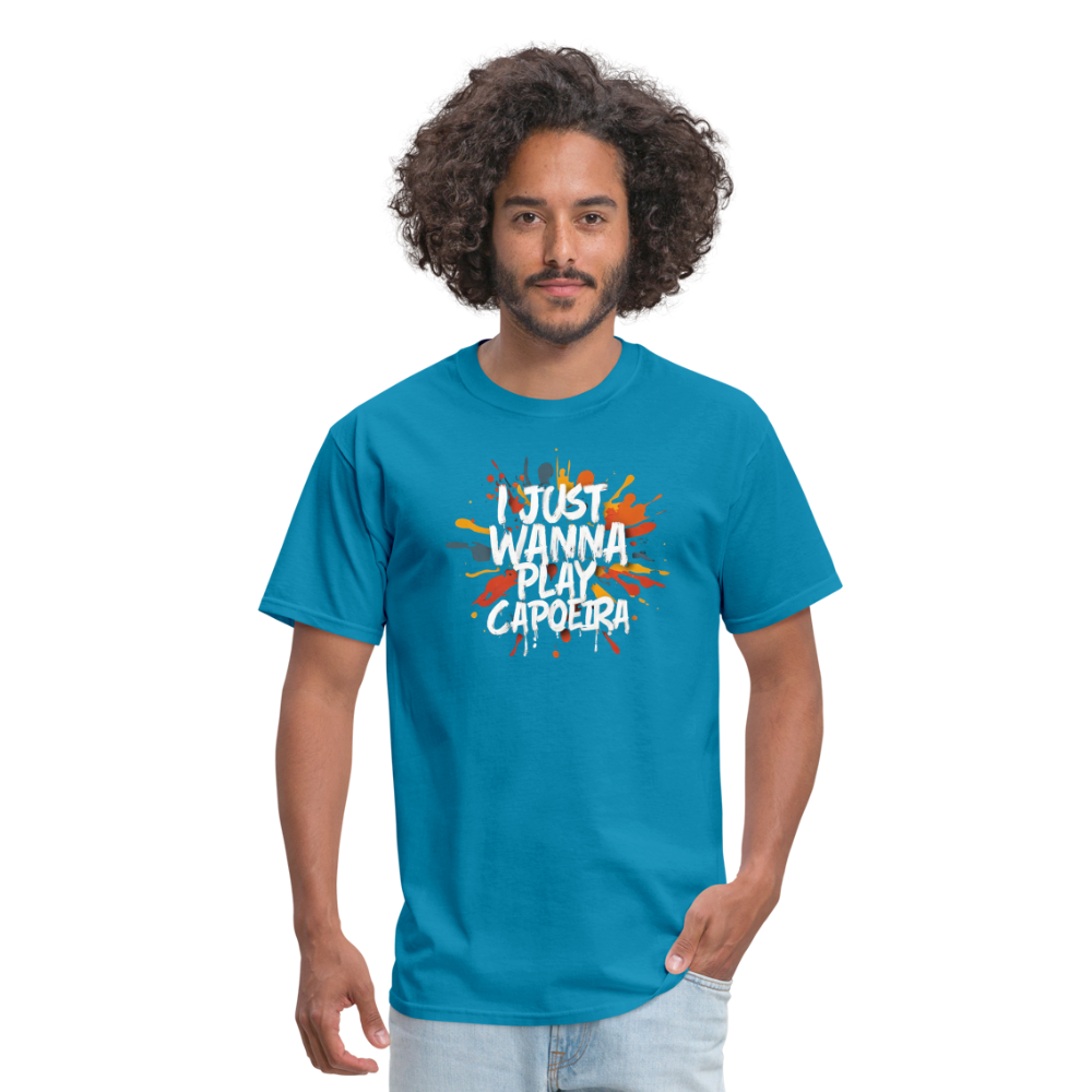 Capoeira Play Unisex Classic T-Shirt - turquoise