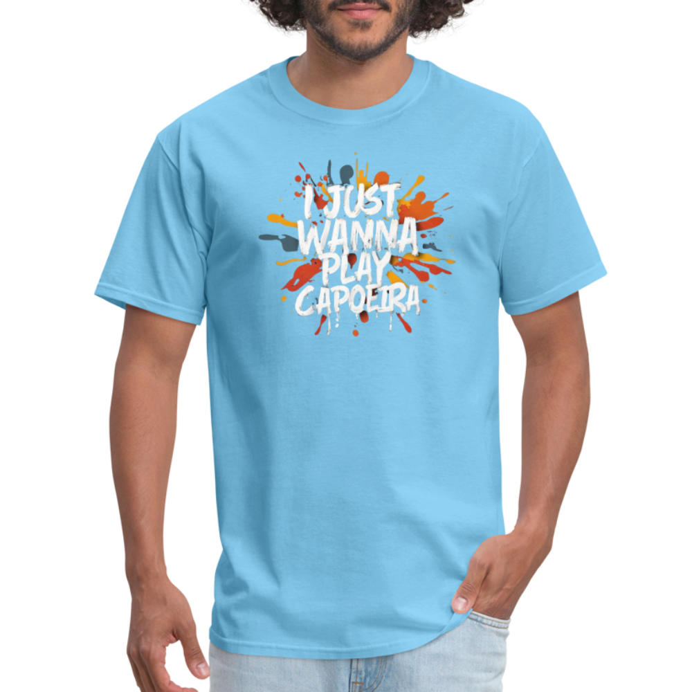 Capoeira Play Unisex Classic T-Shirt - aquatic blue