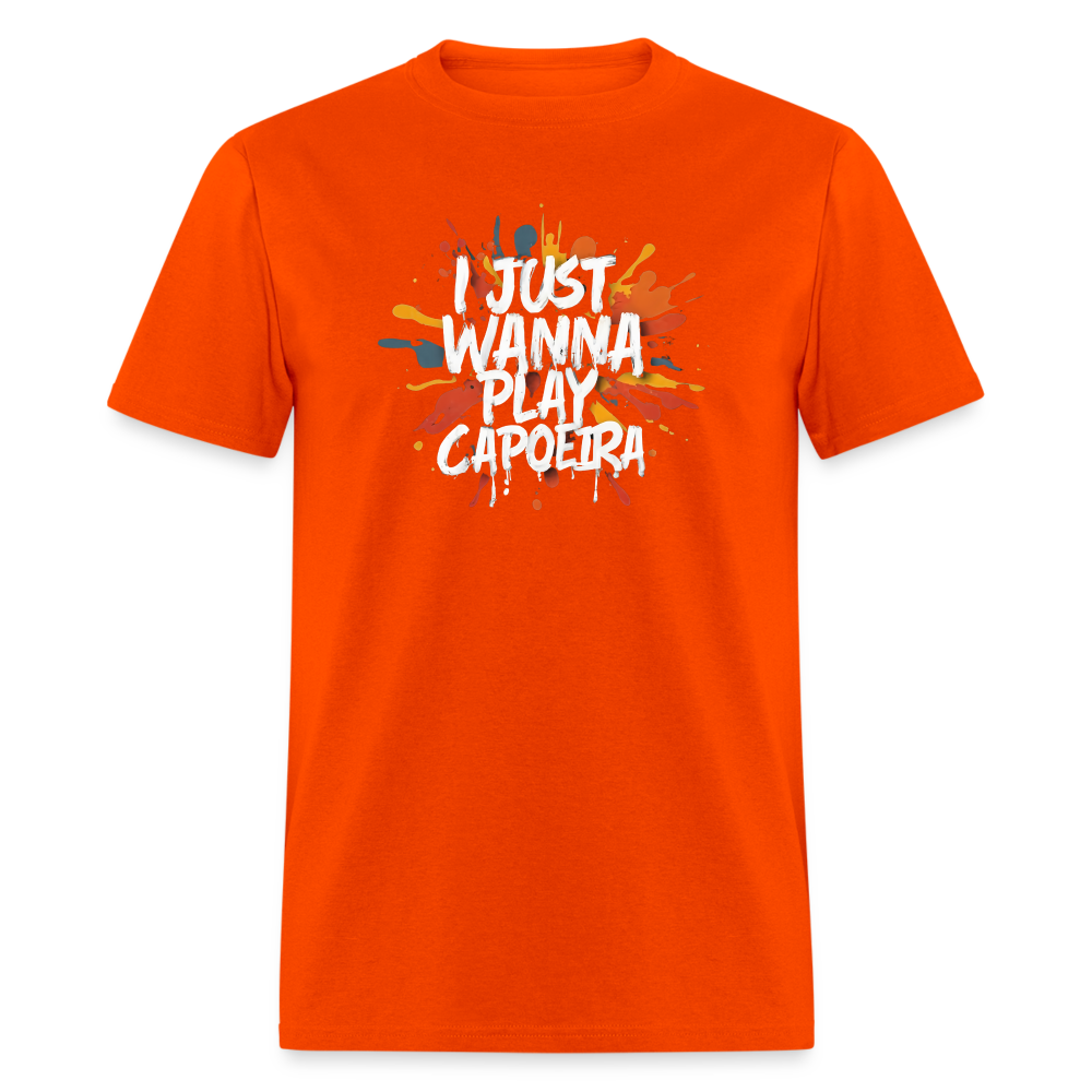Capoeira Play Unisex Classic T-Shirt - orange