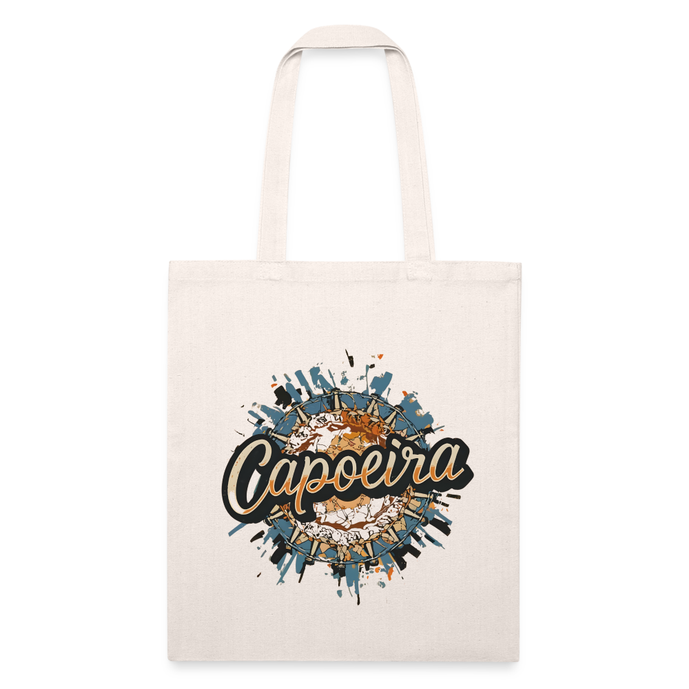 Capoeira Recycled Tote Bag - natural