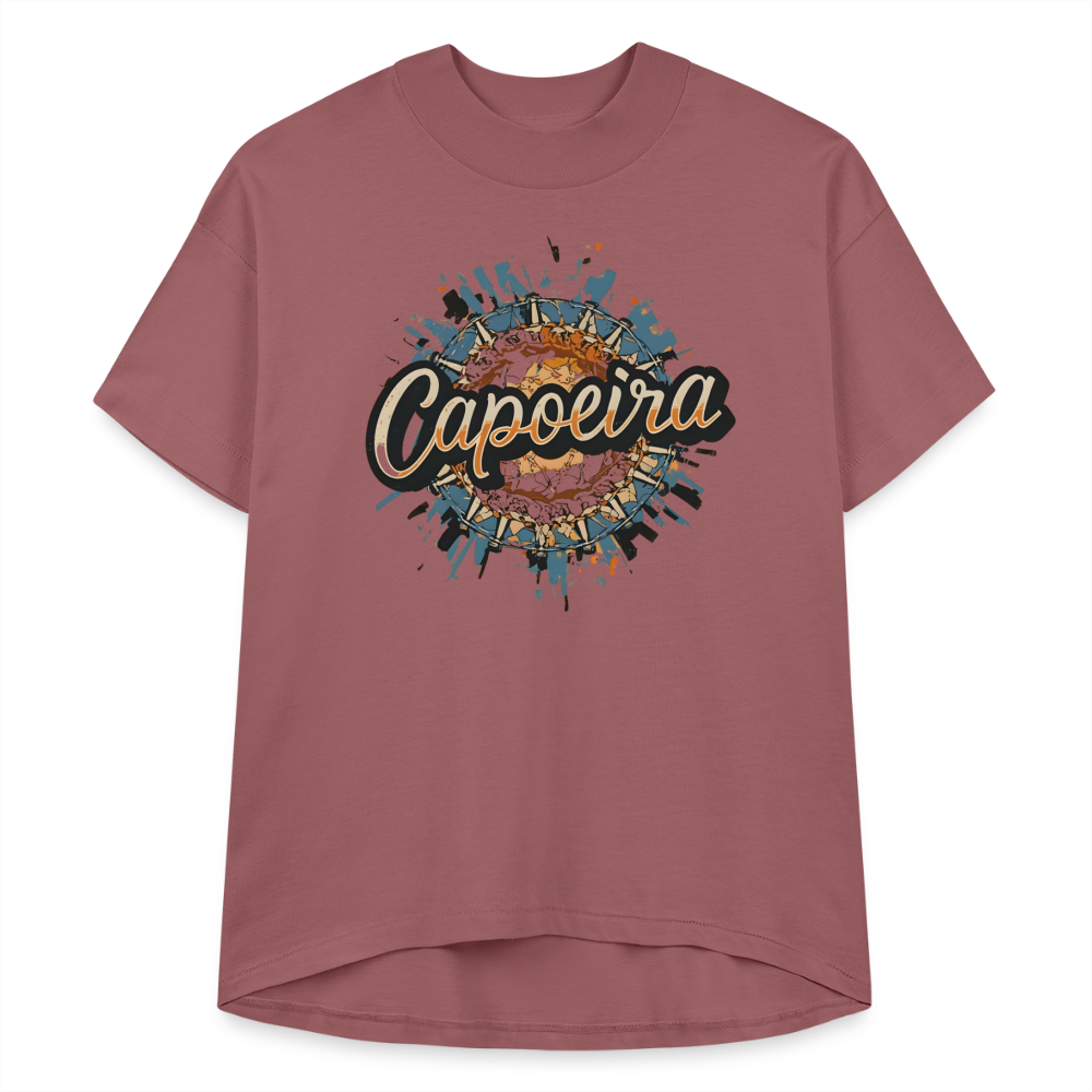 Capoeira Atabaque Women's Hi-Lo Tee - dusty pink