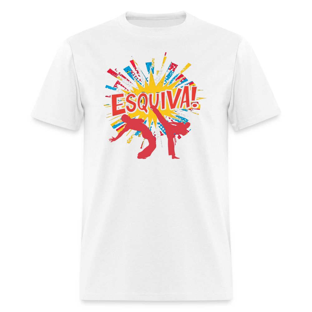 Capoeira Esquiva Men's Unisex Classic T-Shirt - white