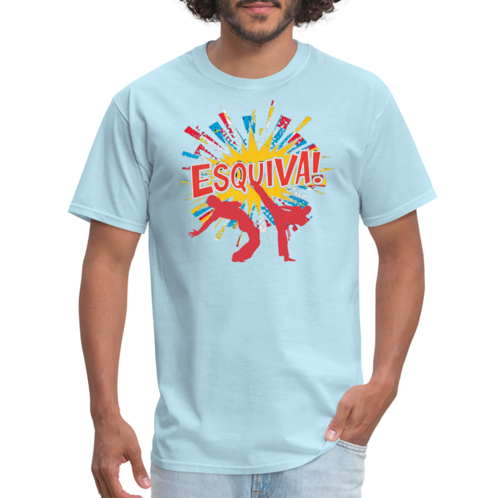 Capoeira Esquiva Men's Unisex Classic T-Shirt - powder blue