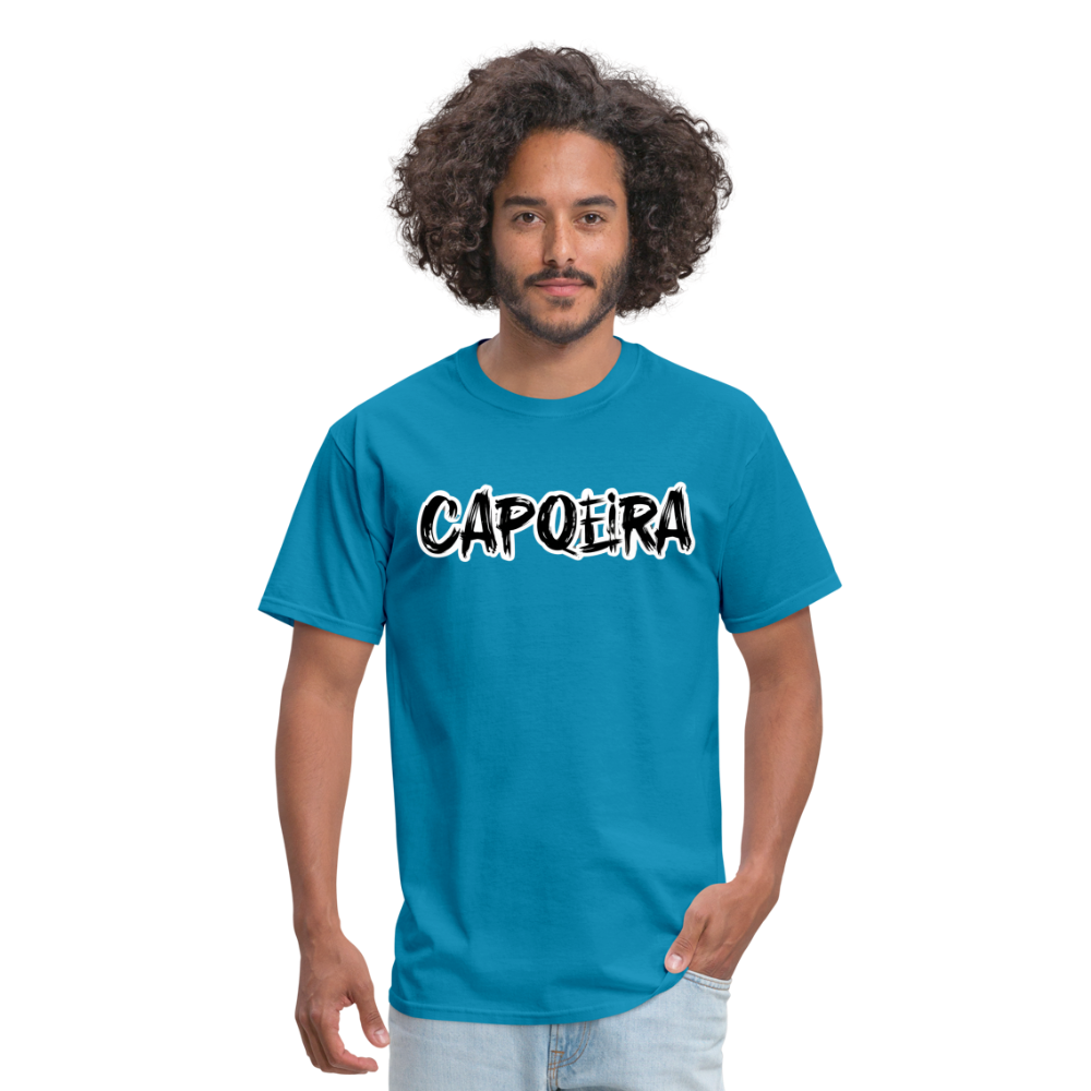 Capoeira Grafitti Unisex Classic T-Shirt - turquoise