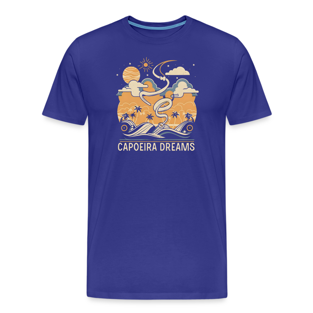 Capoeira Dreams Men's Premium T-Shirt - royal blue